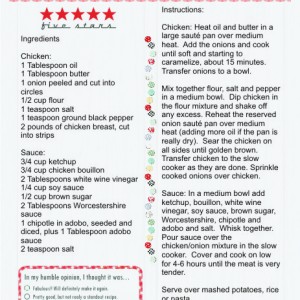 Sweet & Spicy Slow Cooker Chicken