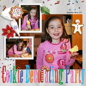 Cookie Decorating Party - left
