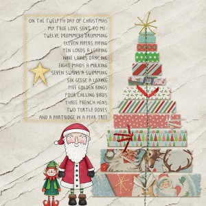 AJ 12 Dec - day 12 Washi tape