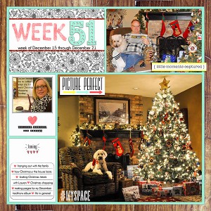 Project Life | Week 51 (Left Side)