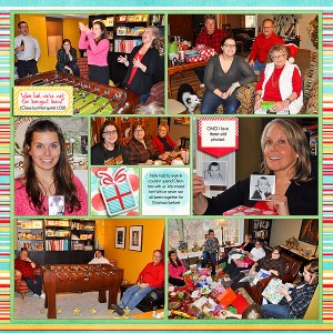 2014 Project Life Week 52 Christmas Eve (Right Side)