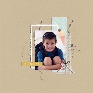 boy with a plan