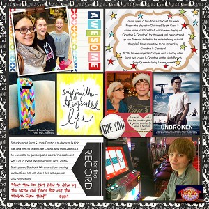 2014 Project Life | Week 52 (Right Side)
