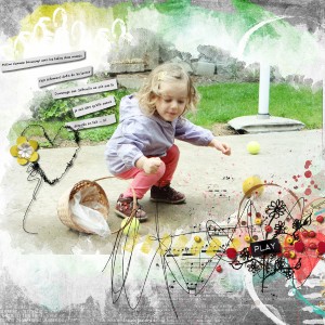 Playing outside