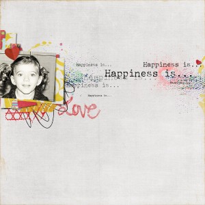 Happiness is love