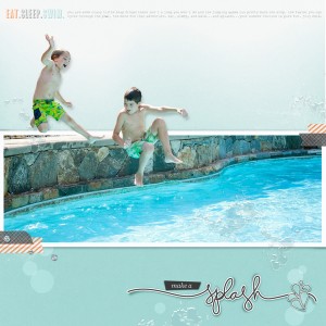 make a splash