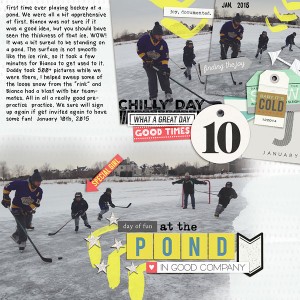 day of fun at the pond
