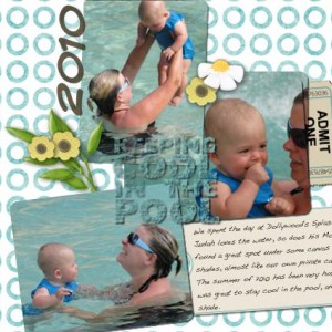 keeping cool in the pool