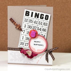 Bingo Birthday Card