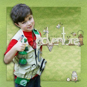backyard adventure boy