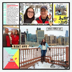 2015 Project Life | Week 1 (RIGHT SIDE)