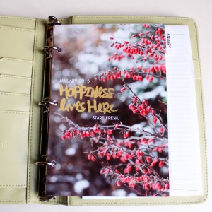 A5 Planner Templates - Loving January