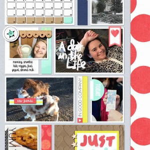 January Pocket Page