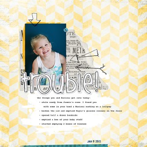 trouble