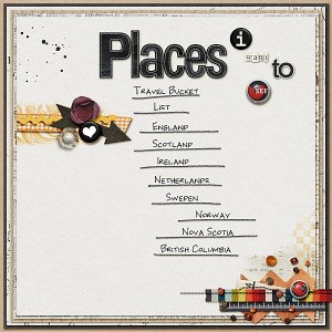 Travel Bucket List