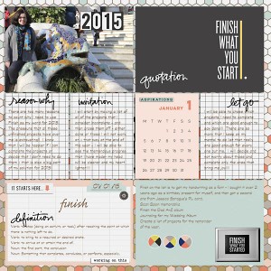January - One Little Word