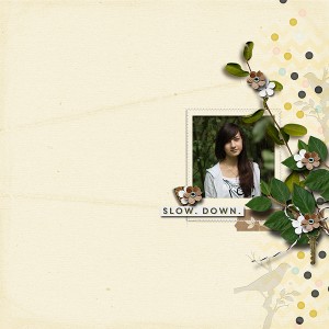 slow down