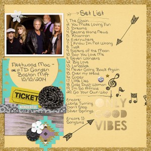 set list
