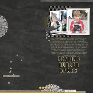Day 16 - Reading Hunger Games