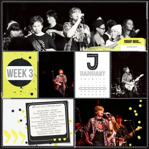 Week 3, left side