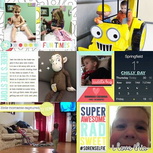 Project Life 2015 Week 2 right