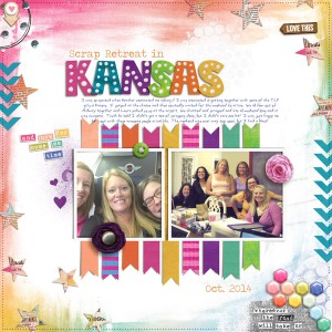 Day 23 - Kansas Scrap Retreat
