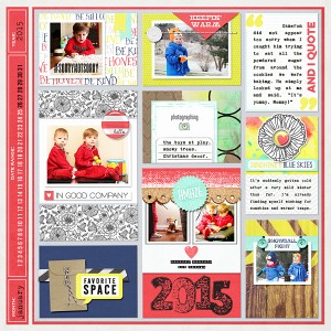 Project Life 2015 - Week 5 template - LEFT - amymarieschn