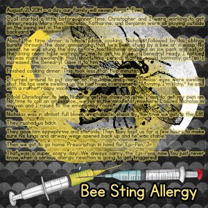 Bee Sting Allergy