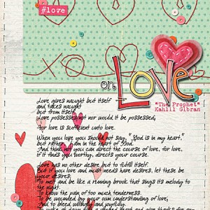 ON LOVE / ahg_012415