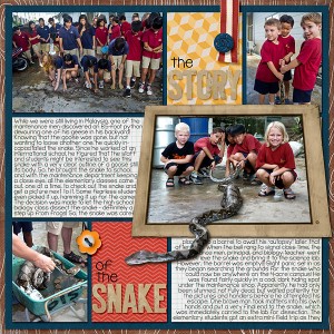 The Story of the Snake - left