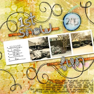 1st Snow (MOC 27 Sketch)