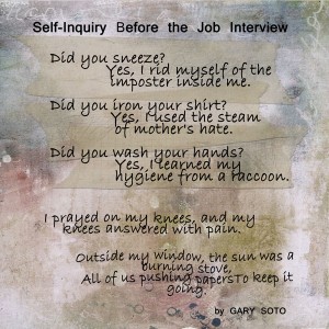 Self Inquiry before the Interview