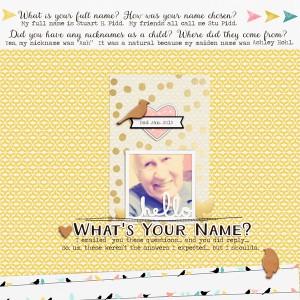 What's Your Name?