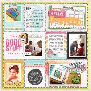 Project Life 2015 - Week 8 template - RIGHT - amymarieschn
