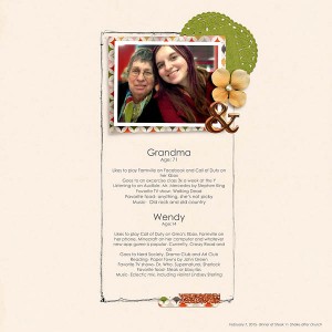 Grandma & Grandaughter