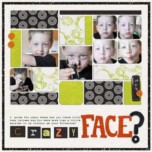 crazy face?