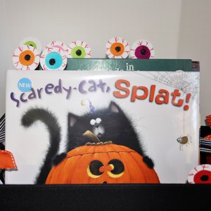 Spooky eyeball bookmarks