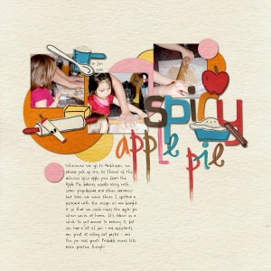 spicy apple pie
