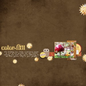 Color-fall