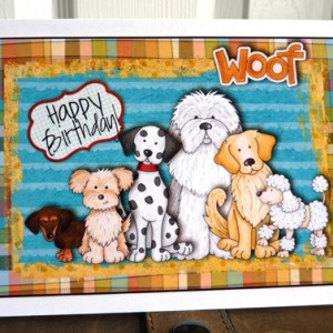 Dogs Birthday Card