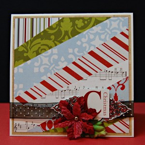 C is for Christmas card
