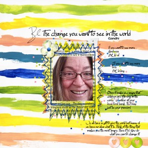 BE the change you want to see