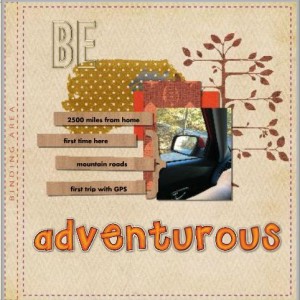 Be adventurous