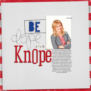 be dope like knope