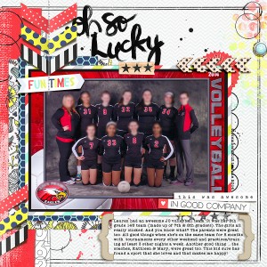 Oh so lucky - Volleyball