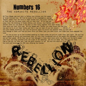 The Korahite Rebellion - Numbers 16