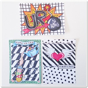 Marker Pen Postcards
