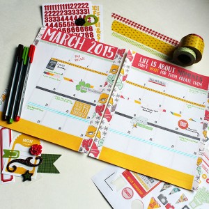 Planner Pages 03 - March - Calendar