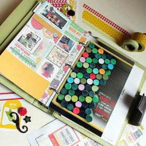 Planner Pages 03 - March - Photo Tab and Week 11 Photo Page