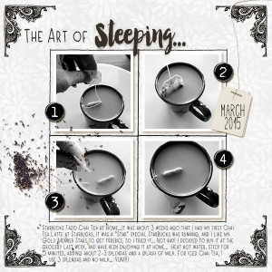 Steeping (random March Challenge)